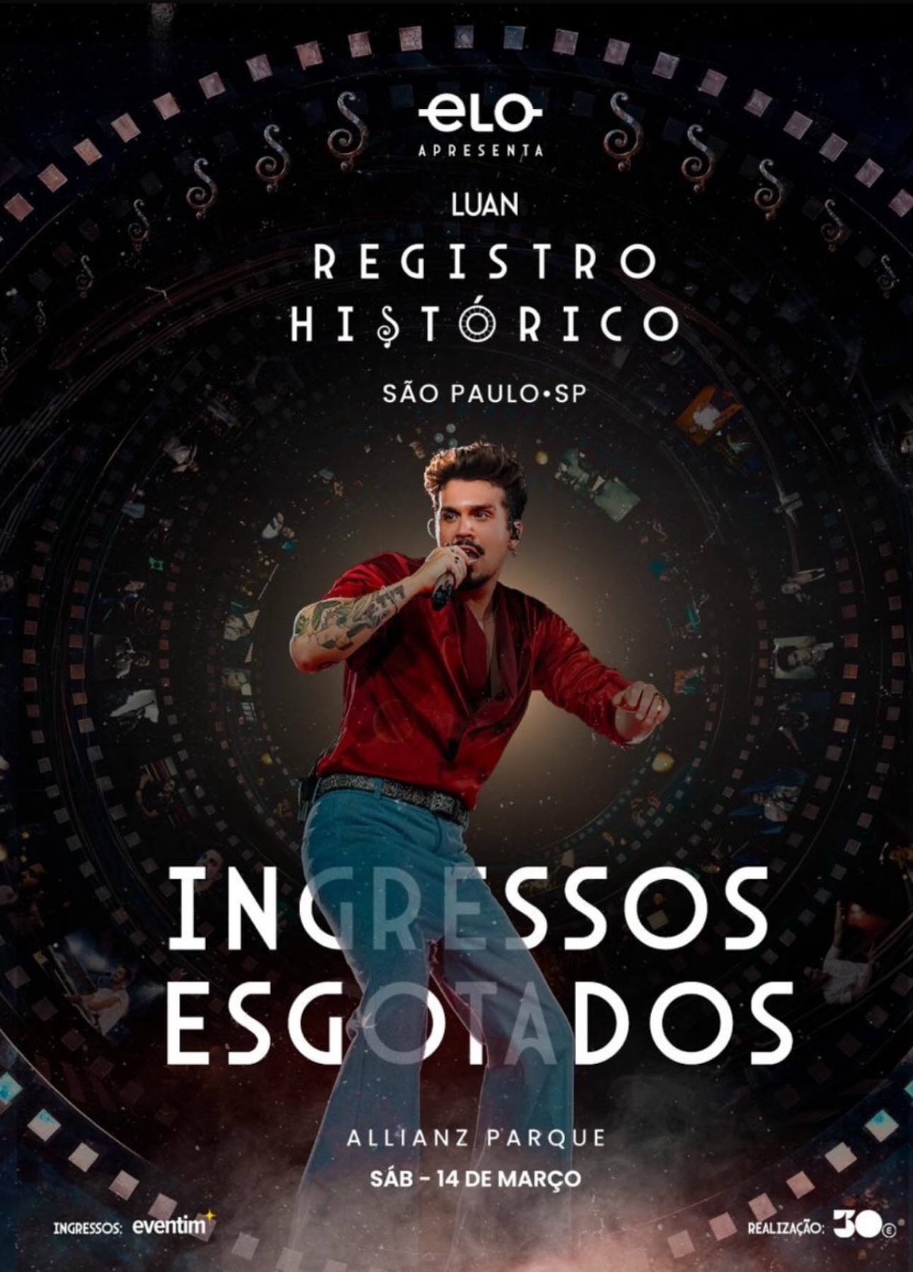 LUAN SANTANA FAZ HISTÓRIA COM “REGISTRO HISTÓRICO” EM SÃO PAULO — INGRESSOS ESGOTAM EM TEMPO RECORDE